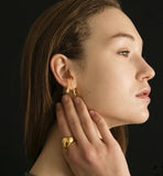 Cifeeo 2024 Simple Ear-Hole-Free Leaves Ear Bone Clip Women and Men Party Jewelry Gift