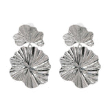 Cifeeo  Hot New Design Big Statement Jewelry Drop Earrings Leaf Shaped Dangle Earrings For Women