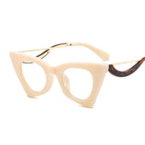 Cifeeo Fashion Cat Eye Womans Optical Glasses Prescription Lens Small Frames Women Transparent Glasses  Eyeglasses Frames