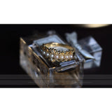 Cifeeo Gold color Pearl Jewelry Ring for Women Fine Bizuteria Birthstone Jewelry Gemstone Anillos DeNatural Pearl Ring