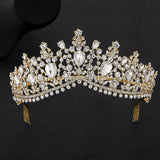 Cifeeo Hairbands Wedding Jewelry Engagement Hair Accessories for Women Bridesmaids Vintage Crown Headpiece YQ28