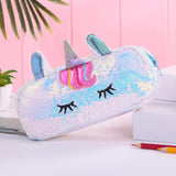 Cifeeo-Back To School Gifts unicorn pencil case Sequin estojo escolar Kawaii school supplies estuche escolar pencilcase kalem kutusu astuccio scuola