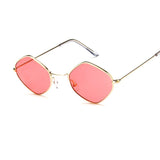 Cifeeo  2022Fashion Hot Sale Sunglasses Women Retro Styles Ladies Glasses Mirror Sun Glasses Rose Gold Women Sunglasses Uv400