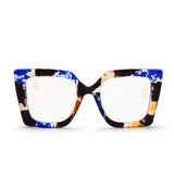 Cifeeo Vintage Glasses Women Men Square Clear Glasses Optical Eyeglasses Frame Transparent Lens Spectacle Frame NOT Anti Blue Light