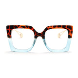 Cifeeo Vintage Glasses Women Men Square Clear Glasses Optical Eyeglasses Frame Transparent Lens Spectacle Frame NOT Anti Blue Light