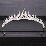 Cifeeo Wedding Crown Hair Jewelry Bridal Headpiece Woman Baroque Rhinestones Crystal Tiaras Bride Party Crowns Wedding Hair Accessories