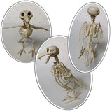 Cifeeo Bat Mouse Crow Skeleton Bones Halloween Animal Horror Frightening Ornaments Hallowmas Creepy Decoration Props Party