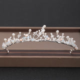 Cifeeo Wedding Crown Hair Jewelry Bridal Headpiece Woman Baroque Rhinestones Crystal Tiaras Bride Party Crowns Wedding Hair Accessories