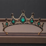 Cifeeo Wedding Crown Hair Jewelry Bridal Headpiece Woman Baroque Rhinestones Crystal Tiaras Bride Party Crowns Wedding Hair Accessories