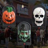 Cifeeo-Top Deals Funny Halloween Doorbell New Doorbell Contact Sounds LED Light Control Halloween Decorations