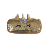 Cifeeo-Back To School Gifts unicorn pencil case Sequin estojo escolar Kawaii school supplies estuche escolar pencilcase kalem kutusu astuccio scuola
