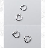 Christmas Gift Fashion Jewelry Heart Shape Earrings For Women Earrings oorbellen pendientes brincos eh495