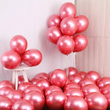 Cifeeo-15Pcs Red Balloons for Wedding Decor Happy Birthday Party Decoration Globos Latex Black Balloon Baby Shower