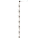 Cifeeo 2023 Silver-Plated Beads Hair Chain Tassel Hair Accessories Black Word Clip Braided Hair Clip Popular Fashion Hair Accessories