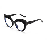 Cifeeo Cat Eye Optical Glasses Women Men Vintage Clear Glasses Eyeglasses Frame Transparent Lens Spectacle Frame Prescription Unisex