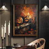 Buycifeeo autumn home Halloween Decorative Painting Hot Sale Trend Halloween Living Room Bedroom Wall Printing Core Frameless