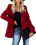 business casual outfits Wish2024 Autumn and Winter Button Coat Cardigan Lapel Cardigan Elegant Suit for Women