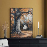 Buycifeeo autumn home Halloween Decorative Painting Hot Sale Trend Halloween Living Room Bedroom Wall Printing Core Frameless