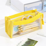 Cifeeo-Back To School Gifts Six Layers Pencil Case Transparent Estuches Escolares Pencil Pouch Stationery Large Capacity School Supplies Pencil Cases