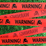 Cifeeo 2pcs/set Halloween Warning Tape Signs Halloween Props Window Prop Party Danger Warning line Halloween Decoration Witch Balloons