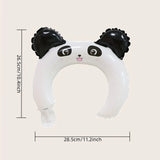 Cifeeo-20Pcs Cute Headband Balloon for Birthday Party Decoration Rabbit Bear Cartoon Animal Balloon Pink Children's Toys Baby Shower