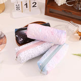 Cifeeo-Back To School Gifts Bow Pencil Case Estuche Escolar Pencil Case Girls Cute Stationery Soft Large Capacity Pencilcase School Supplies Pencil Pouch