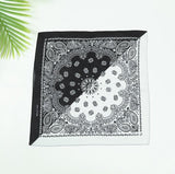 Cifeeo Vintage Bohemia Print Bandana Hair Bands For Girls  Women Headband Scarf  Face Mask Cross Turban Bandanas Headwear 55Cmx55cm