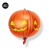 Cifeeo 12/1PCS Halloween Ghost Balloons Toys Spider Witch Bat Pumpkin Skeleton Horror Halloween Party Decoration Festival Party Supply