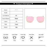 Cifeeo-Cool Sunglasses 2024 Metal Classic Vintage Women Sunglasses Luxury Brand Design Glasses Female Driving Eyewear Oculos De Sol Masculino