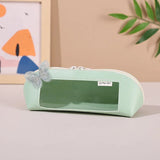 Cifeeo-Back To School Gifts Butterfly Pencil Case Girls School Supplies Pencil Case Transparent Large Capacity Estuche Escolar Cute Stationery Pencil Pouch