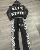 Cifeeo-Aesthetic Harajuku letter stripe pattern design straight wide leg baggy pants women 2024 fashion trend versatile couple y2k pant