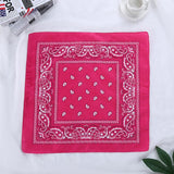 Cifeeo Vintage Bohemia Print Bandana Hair Bands For Girls  Women Headband Scarf  Face Mask Cross Turban Bandanas Headwear 55Cmx55cm