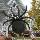 Cifeeo-Halloween Spider Foil Balloons Happy Halloween Birthday Party Decoration Supplies Kids Favors Large Black Spider Helium Globos