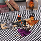 Cifeeo-Halloween Decorations Doll Bar Decor Pumpkin Ghost Witch Pendant Scary Halloween Kids Gift Halloween Party Decoration for Home