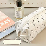 Cifeeo-Back To School Gifts Black Ribbon Pencil Case School Supplies Pencil Pouch Large Capacity Pencilcase Estuche Escolar Stationery Pencil Case Girls