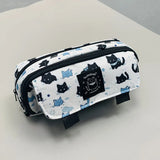 Cifeeo-Back To School Gifts Double Layers Cat Pencil Case School Supplies Pencil Pouch Large Capacity Cute Stationery Estuche Escolar Pencil Case Girls