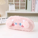 Cifeeo-Back To School Gifts Cute Pencil Case Kawaii Stationery Pencilcase Estuche Escolar Plush School Supplies Pen Case Trousse Pencil Cases For Girls