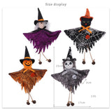 Cifeeo-Halloween Decorations Doll Bar Decor Pumpkin Ghost Witch Pendant Scary Halloween Kids Gift Halloween Party Decoration for Home