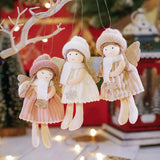 2024 New Year Gift Cute Christmas Angel Doll Xmas Tree Ornament Noel Deco Christmas Decoration for Home Natal Navidad 2024 Decor