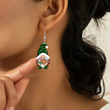 Cifeeo-Christmas Gift idea Christmas Earrings for Women Thanksgiving Halloween Jewelry Gift Holiday Women's Acrylic Drop and Dangle Earrings