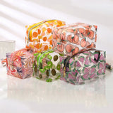Cifeeo-Back To School Gifts Butterfly Transparent Pencil Case Stationery Trousse Large Capacity Pen Case Make Up Bag Estuche School Supplies Pencil Pouch