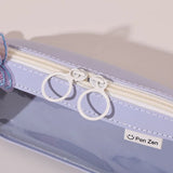 Cifeeo-Back To School Gifts Butterfly Pencil Case Girls School Supplies Pencil Case Transparent Large Capacity Estuche Escolar Cute Stationery Pencil Pouch