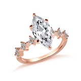 Cifeeo 2023 Trend Marquise Cubic Zircon Rings For Women Proposal Engagement Love Ring Anniversary Gift Fashion Jewelry