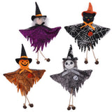 Cifeeo-Halloween Decorations Doll Bar Decor Pumpkin Ghost Witch Pendant Scary Halloween Kids Gift Halloween Party Decoration for Home