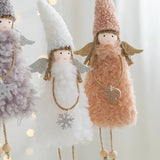 Cifeeo-Angel Doll Christmas Ornaments Merry Christmas Decorations for Home Garland Christmas Tree Decor Navidad Xmas 2024 New Year 2024