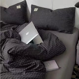Cifeeo-Ins Pastoral style Yellow Small Flowers Bedding Set Twin Queen Size Duvet Cover Flat Sheet Pillowcase Princess Girl Bed Linen