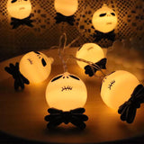 Cifeeo 2023 New Halloween Lights Ghost face LED String Light Hanging Ornament for Home Bar Spooky Halloween Festival Party Decoration