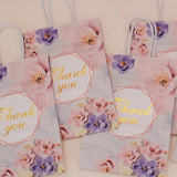 Cifeeo-5Pcs/pack Wedding Gift Bags for Guests Bride To Be Gift Bag Thank You Birthday Decoration Party Supplies Baby Shower