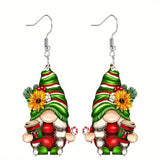 Cifeeo-Christmas Gift idea Christmas Earrings for Women Thanksgiving Halloween Jewelry Gift Holiday Women's Acrylic Drop and Dangle Earrings