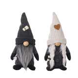 4 Styles Coffee Gnome Dolls Coffee Gnomes Plush Nordic Doll Bar Home Decoration Knitted Faceless Doll Elf Dwarf Plush Figurine